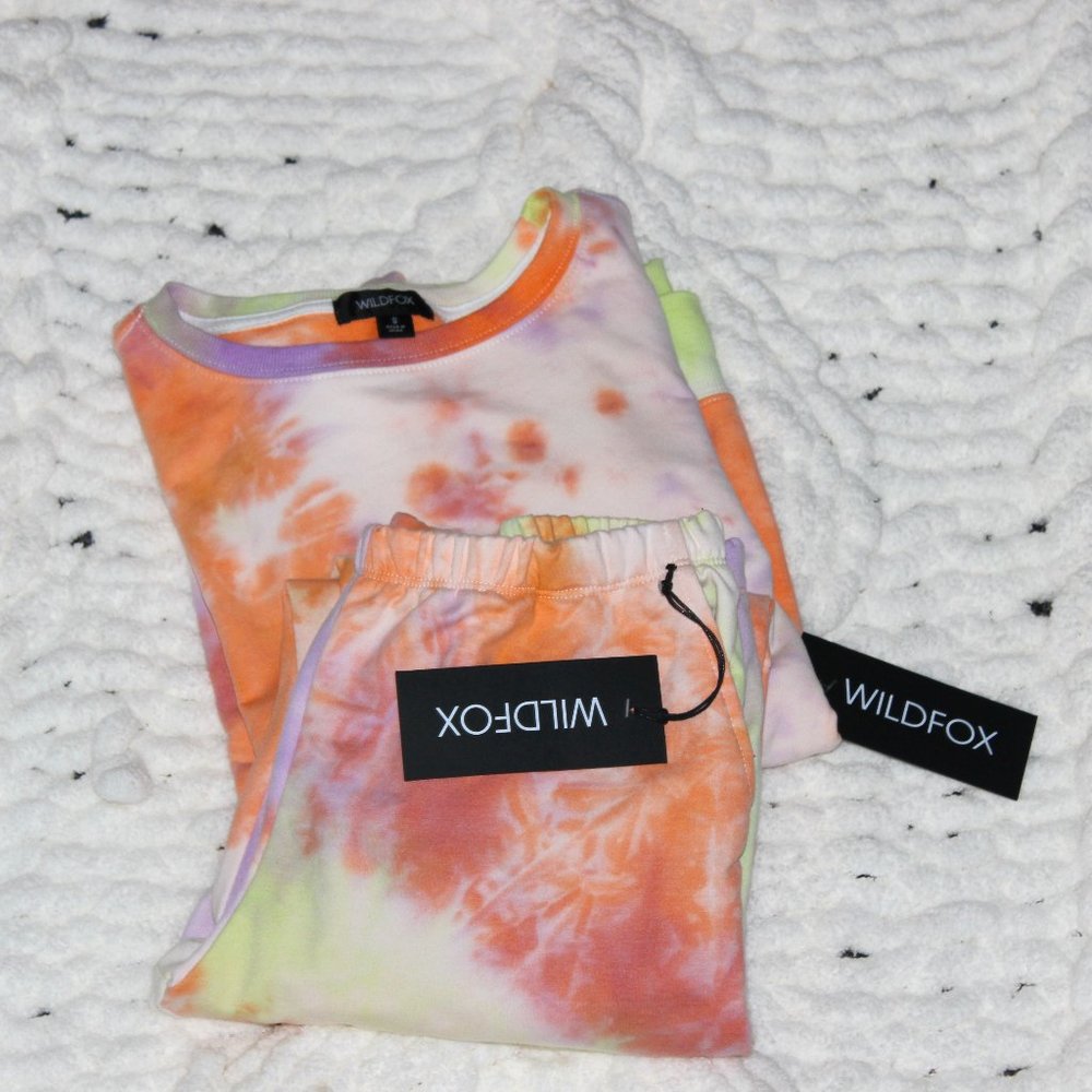 Wildfox Tie Dye Sherbert Wash Rory Set
